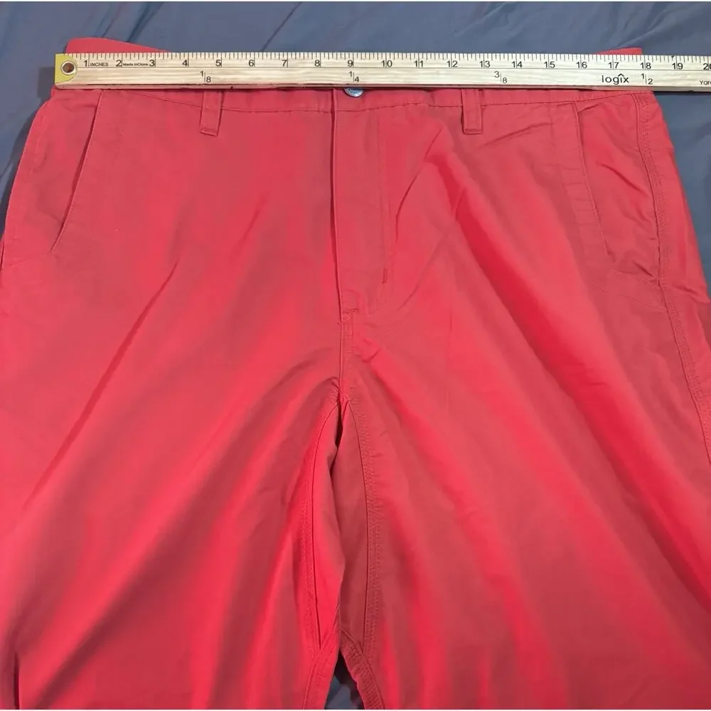 Mountain Khakis Men’s‎ 36x32 Orange Outdoor Pants Relaxed Fit Casual